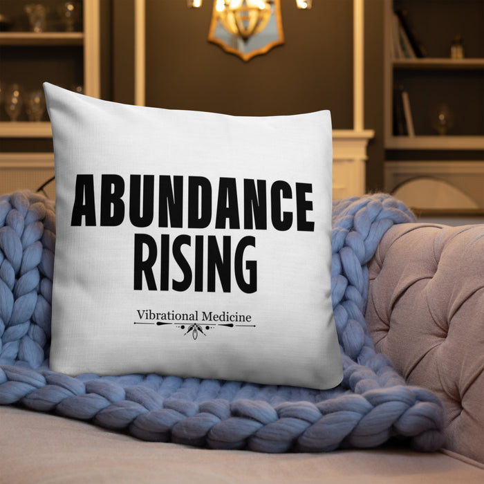 Abundance Rising Premium Pillow 22″×22″