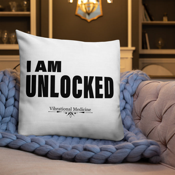 I Am Unlocked Premium Pillow 22"x22"