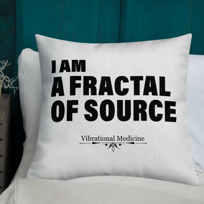 I Am A Fractal Of Source Premium Pillow 22″×22″