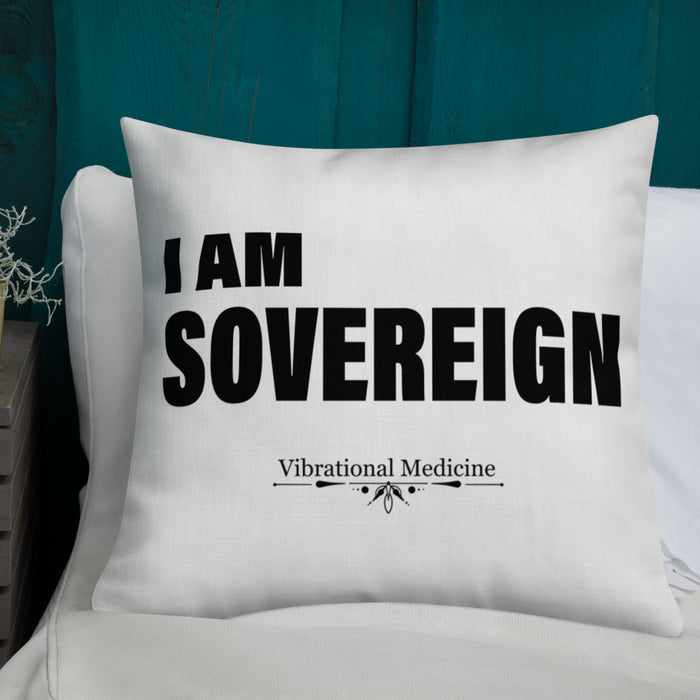 I Am Sovereign Premium Pillow 22"x22"