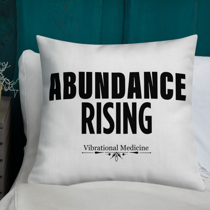 Abundance Rising Premium Pillow 22″×22″