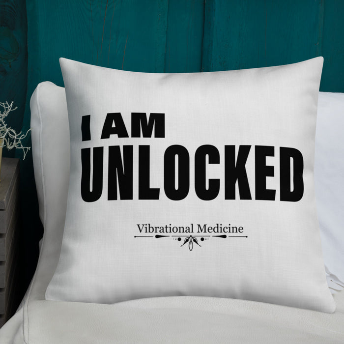 I Am Unlocked Premium Pillow 22"x22"