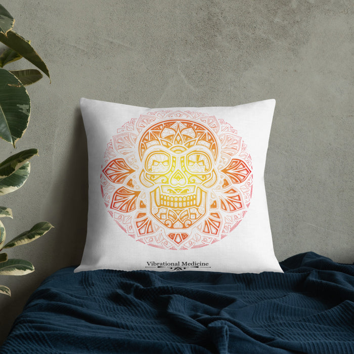 Sacred Skull Premium Pillow 22″×22″