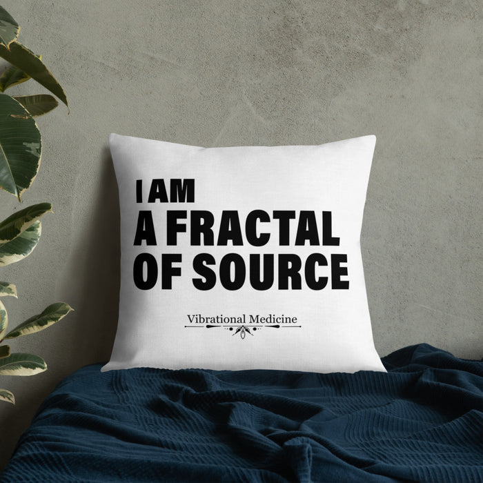 I Am A Fractal Of Source Premium Pillow 22″×22″