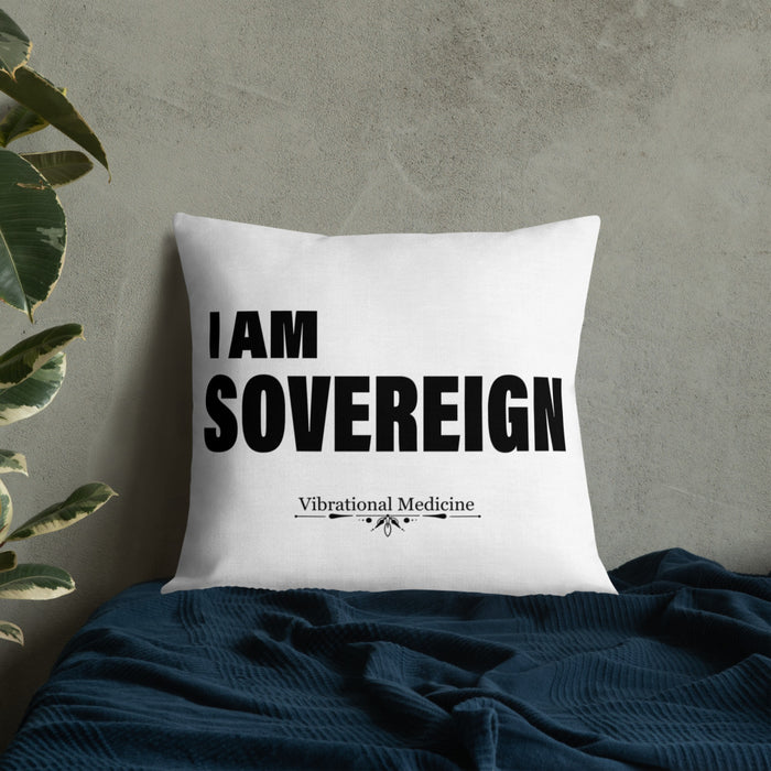 I Am Sovereign Premium Pillow 22"x22"