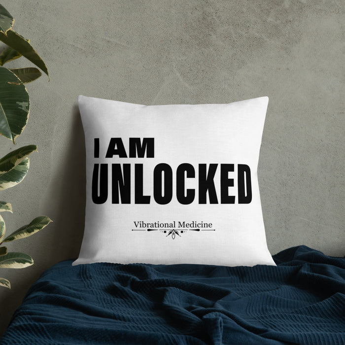 I Am Unlocked Premium Pillow 22"x22"