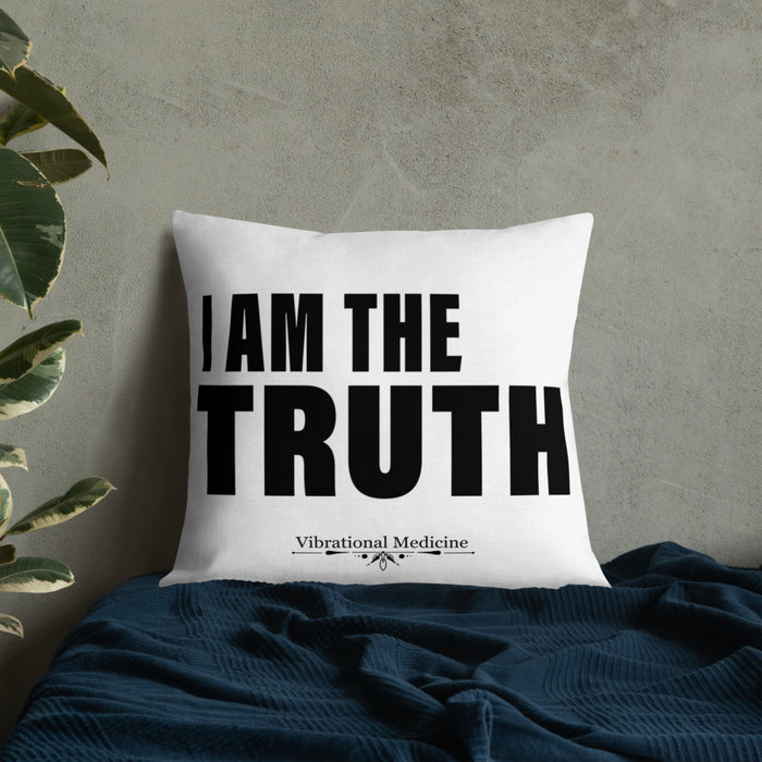 I Am The Truth Premium Pillow 22″×22″