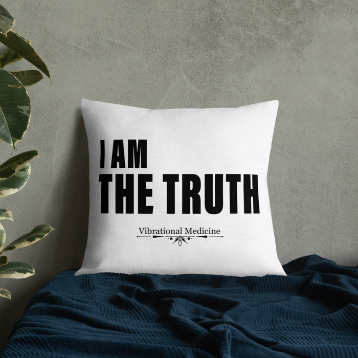 I AM The Truth Premium Pillow 22″×22″