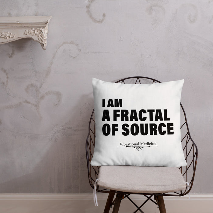 I Am A Fractal Of Source Premium Pillow 22″×22″