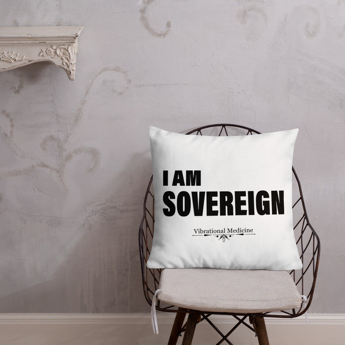 I Am Sovereign Premium Pillow 22"x22"