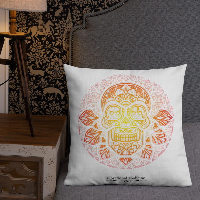 Sacred Skull Premium Pillow 22″×22″