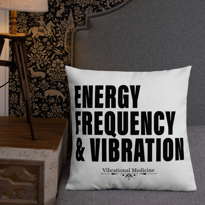 Energy, Frequency & Vibration Premium Pillow 22″×22″