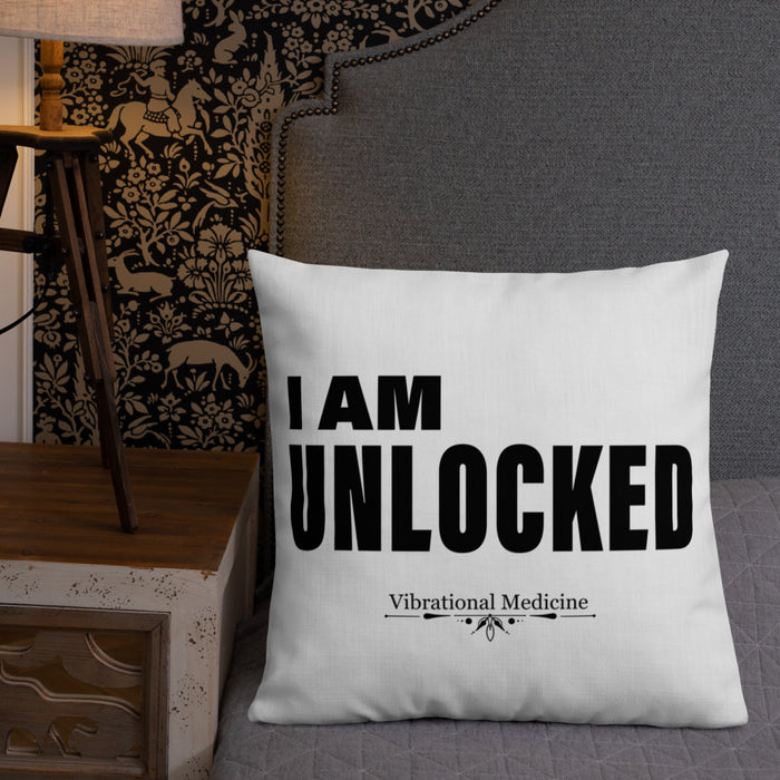 I Am Unlocked Premium Pillow 22"x22"