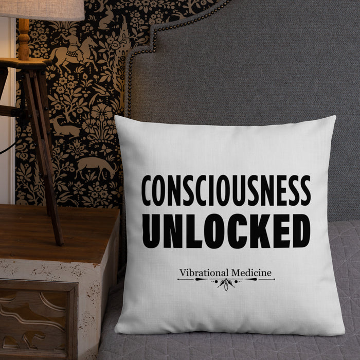 Consciousness Unlocked Premium Pillow 22" x 22"