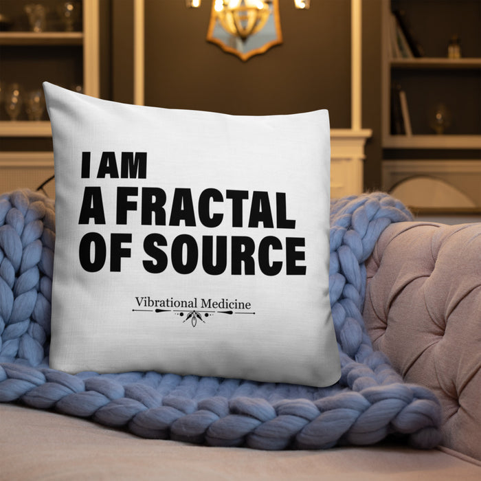 I Am A Fractal Of Source Premium Pillow 22″×22″