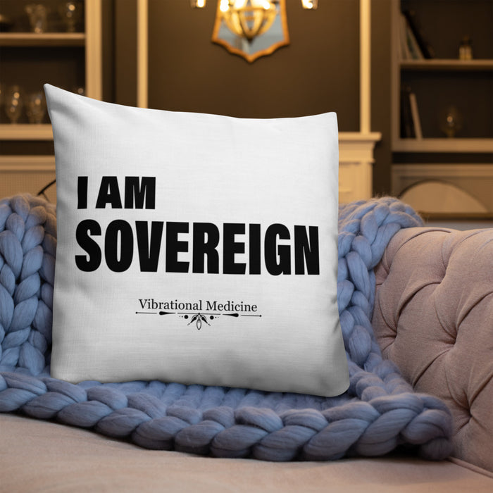 I Am Sovereign Premium Pillow 22"x22"