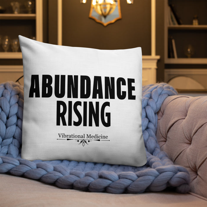 Abundance Rising Premium Pillow 22″×22″