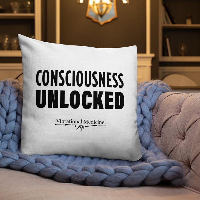 Consciousness Unlocked Premium Pillow 22" x 22"