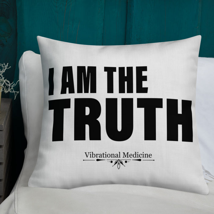 I Am The Truth Premium Pillow 22″×22″