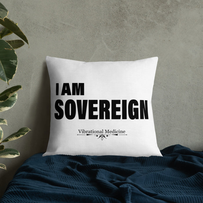 I Am Sovereign Premium Pillow 22"x22"