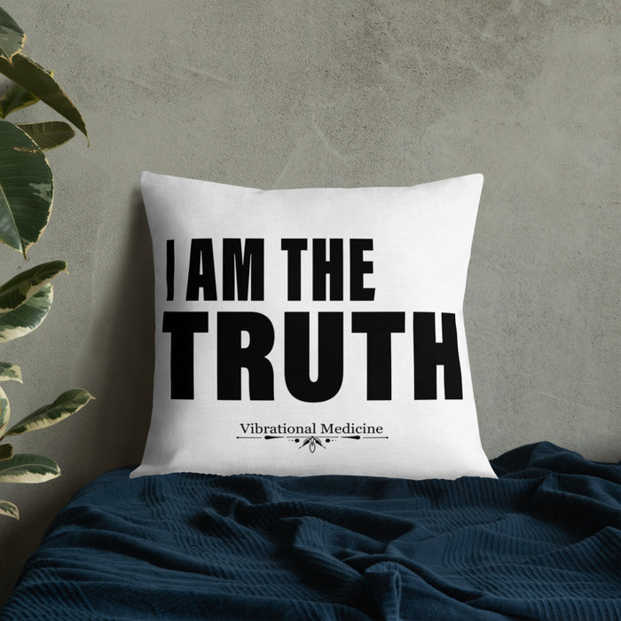 I Am The Truth Premium Pillow 22″×22″