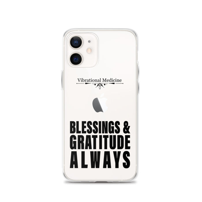 Blessings and Gratitude Always iPhone 12 Case