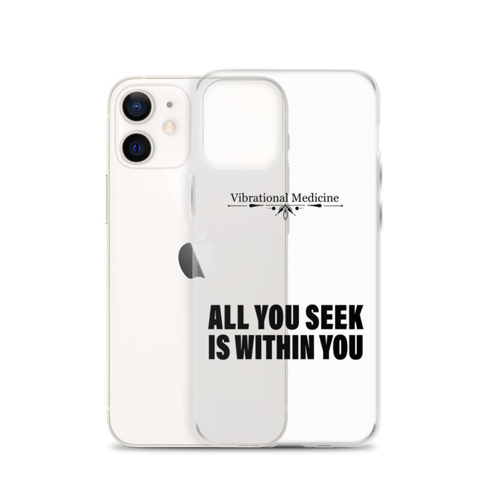 All You Seek Is Within You iPhone 12 Case