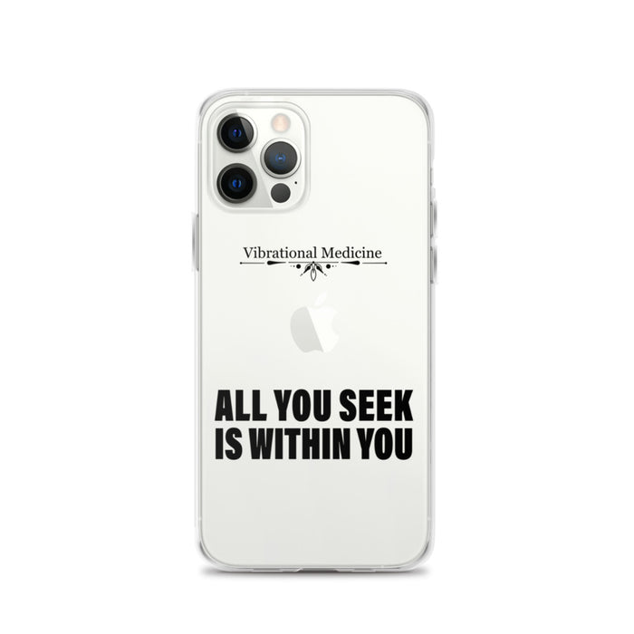 All You Seek Is Within You iPhone 12 Pro Case