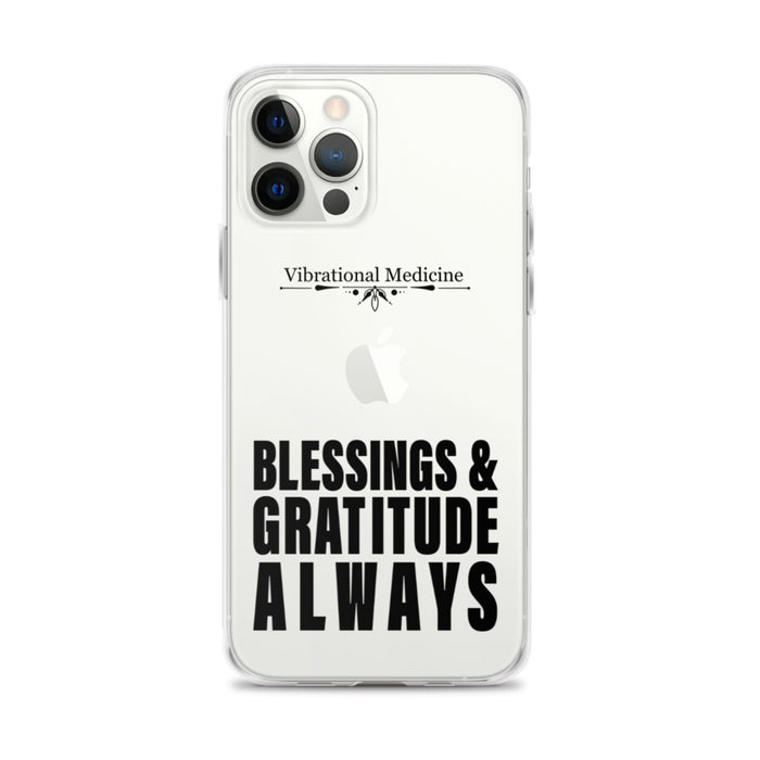 Blessings and Gratitude Always iPhone 12 Pro Max Case