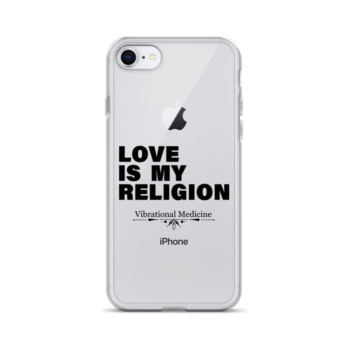 Love Is My Religion iPhone SE Case