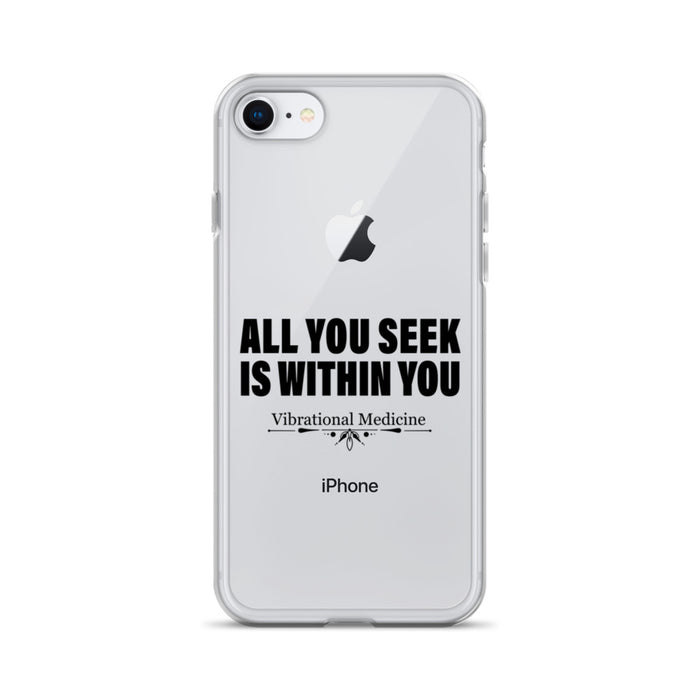 All You Seek Is Within You iPhone SE Case