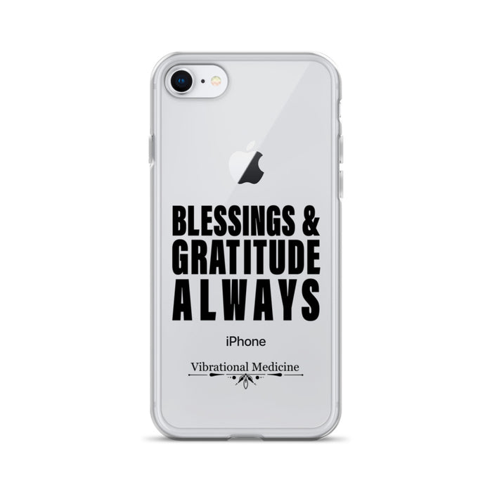 Blessings and Gratitude Always iPhone SE Case