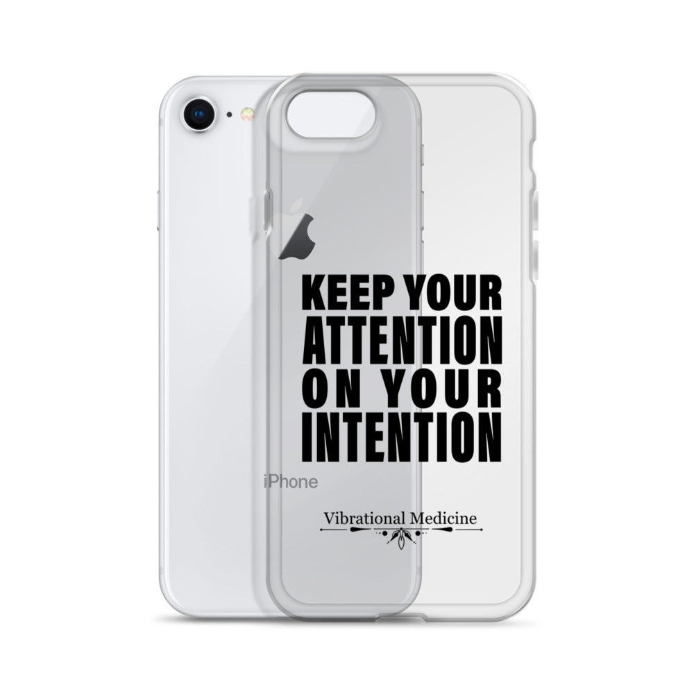 Keep Your Attention On Your Intention iPhone SE Case