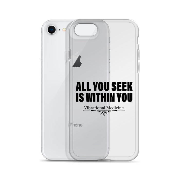 All You Seek Is Within You iPhone SE Case