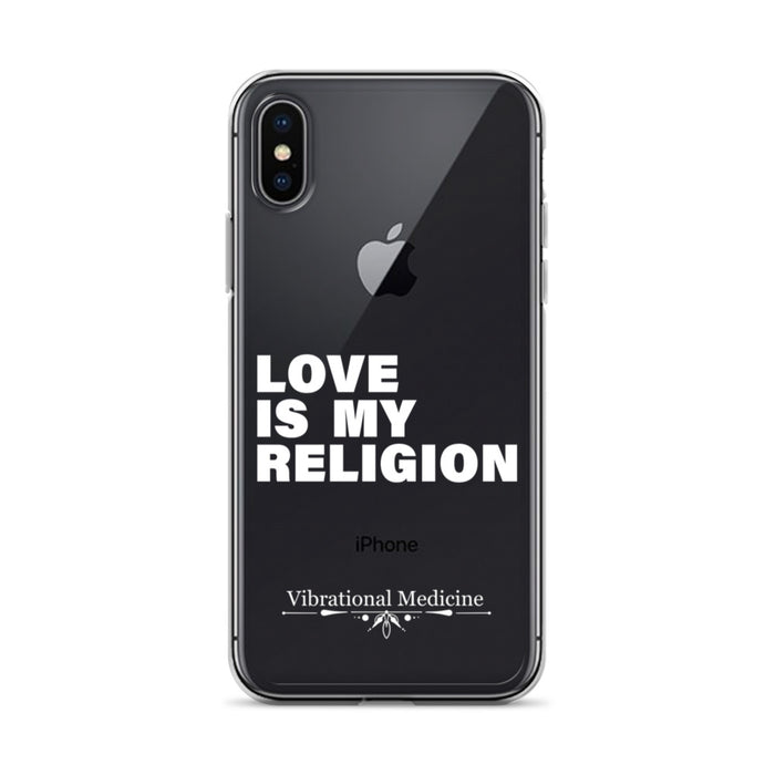 Love Is My Religion iPhone X/XS Case