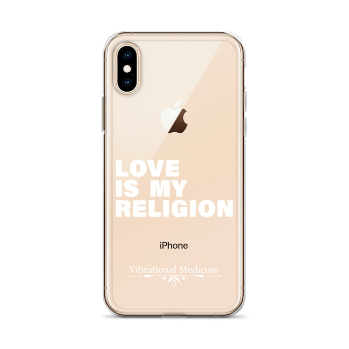 Love Is My Religion iPhone X/XS Case