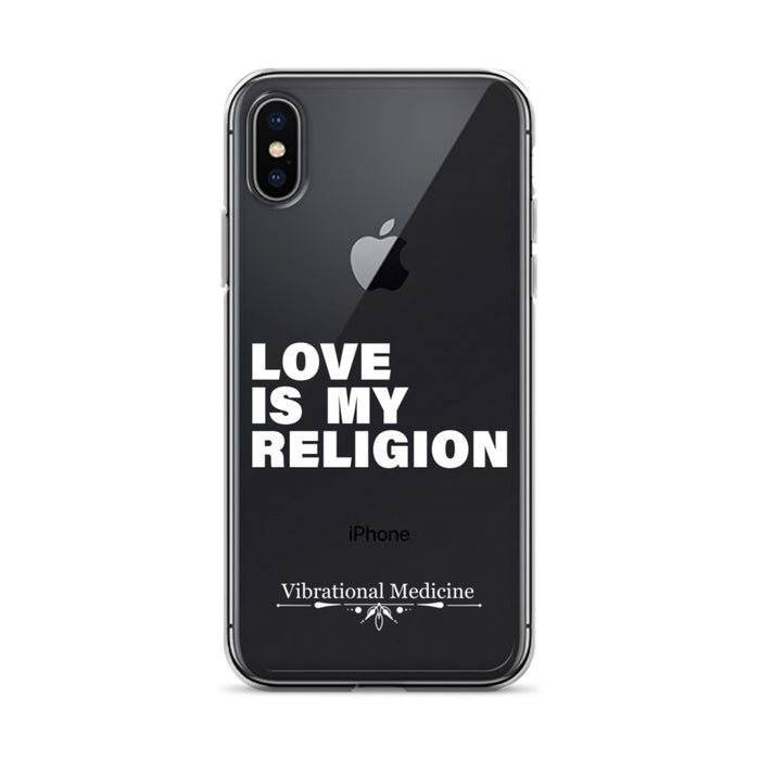 Love Is My Religion iPhone X/XS Case