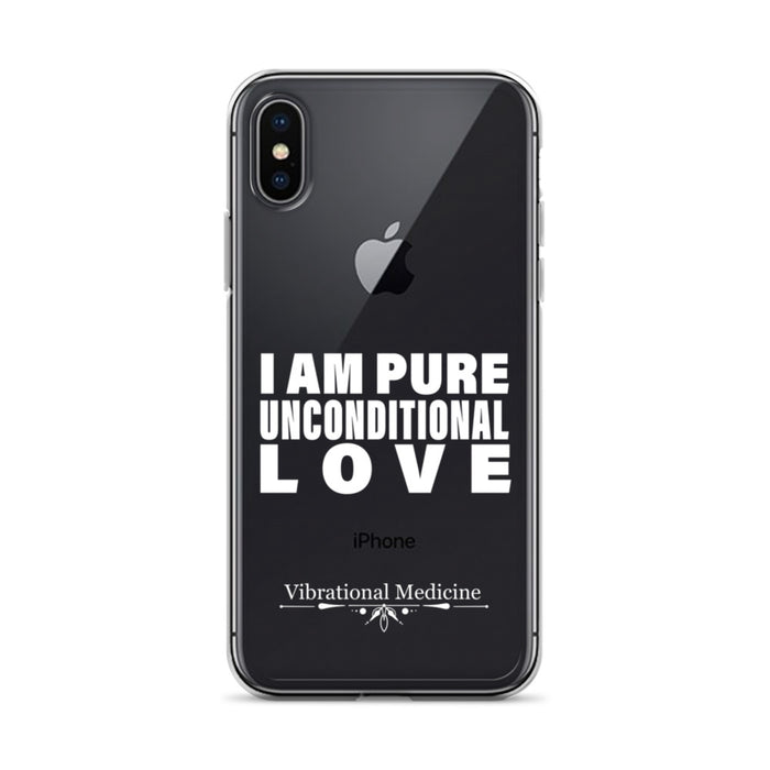 I Am Pure Unconditional Love iPhone X/XS Case