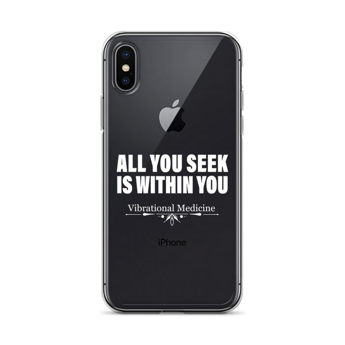 All You Seek Is Within You iPhone X/XS Case