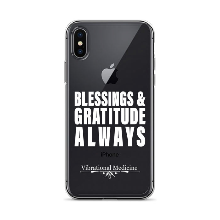 Blessings and Gratitude Always iPhone X/XS Case