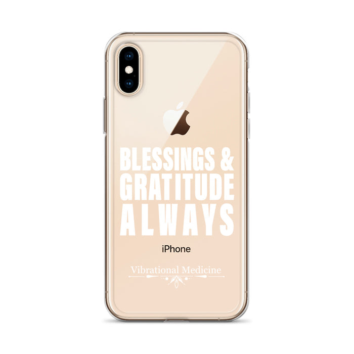 Blessings and Gratitude Always iPhone X/XS Case