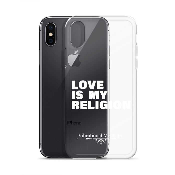 Love Is My Religion iPhone X/XS Case