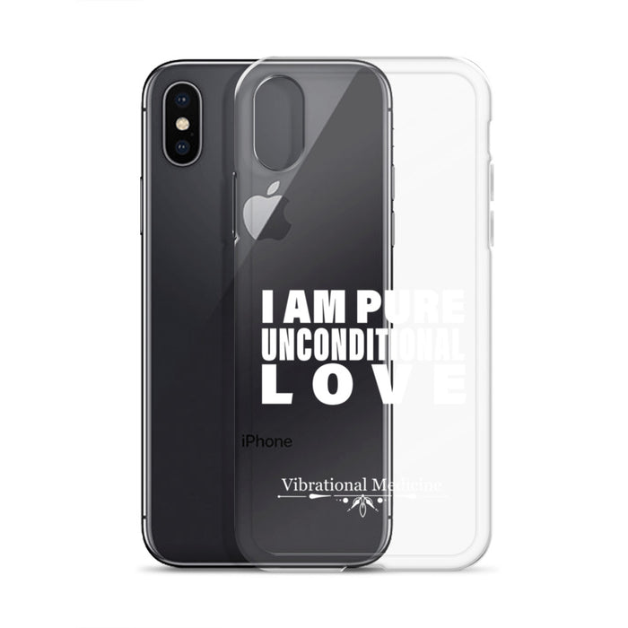 I Am Pure Unconditional Love iPhone X/XS Case