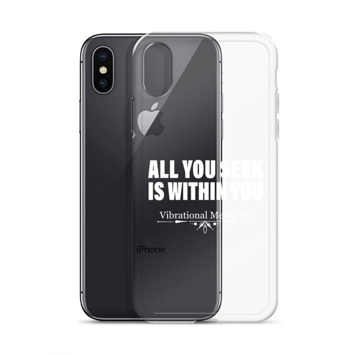 All You Seek Is Within You iPhone X/XS Case