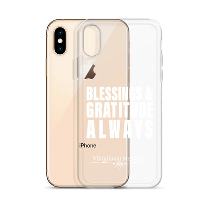 Blessings and Gratitude Always iPhone X/XS Case