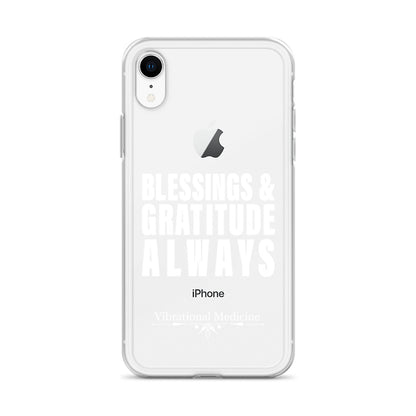 Blessings and Gratitude Always iPhone XR Case
