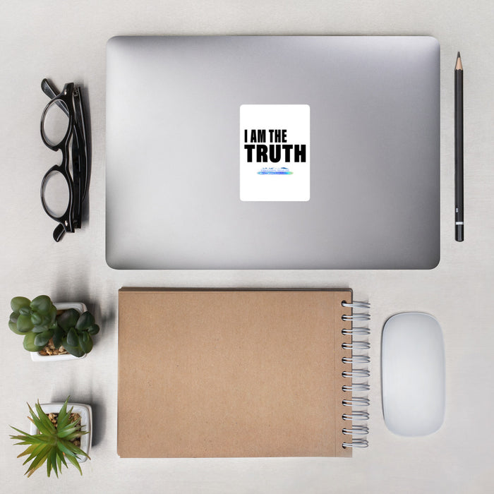 I Am The Truth Bubble-Free Stickers