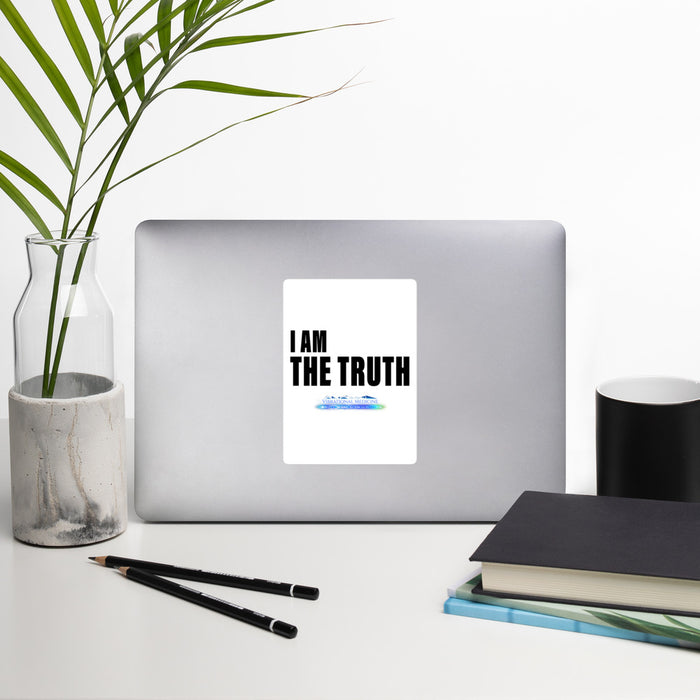 I AM The Truth Bubble-Free Stickers