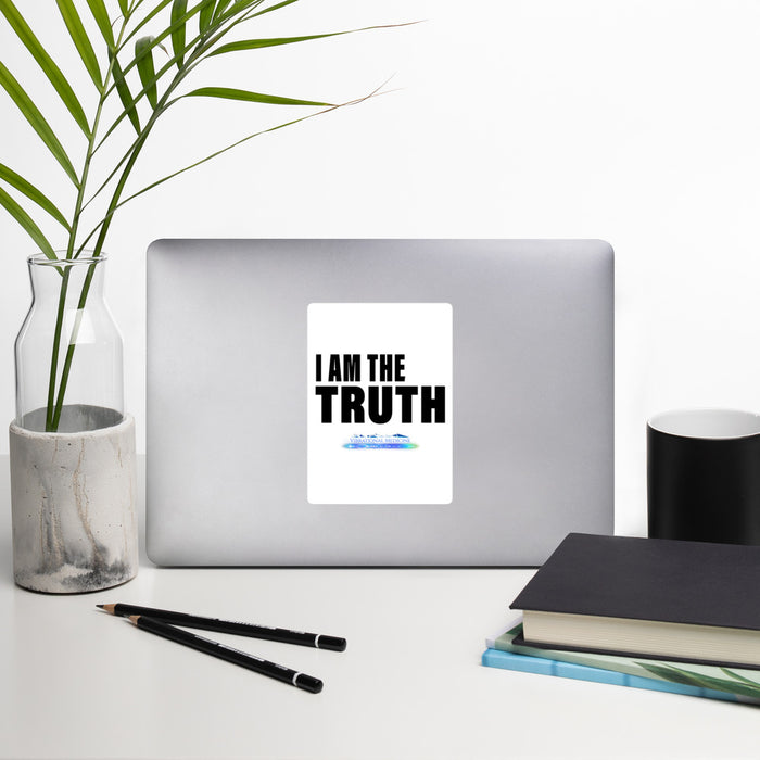 I Am The Truth Bubble-Free Stickers