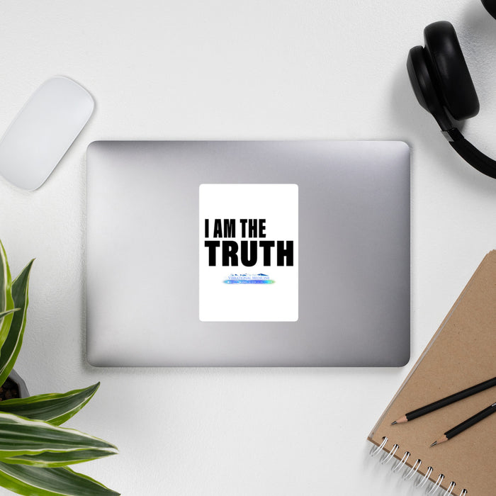 I Am The Truth Bubble-Free Stickers